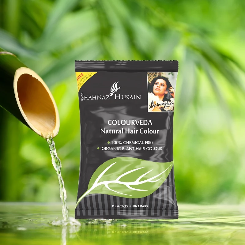 Colourveda Natural Hair Colour (Blackish Brown) - Image 6