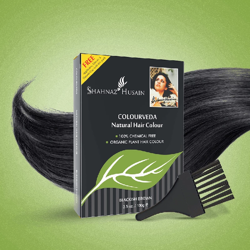 Colourveda Natural Hair Colour (Blackish Brown) - Image 7