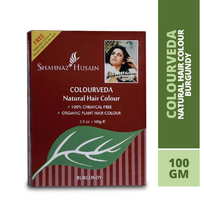 Colourveda Natural Hair Colour (Burgundy) - Image 2