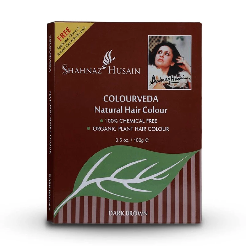 Colourveda Natural Hair Colour (Dark Brown) - Image 2