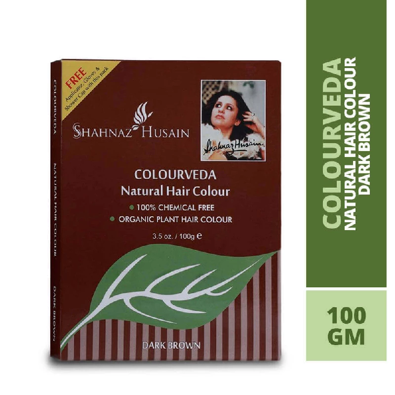 Colourveda Natural Hair Colour (Dark Brown) - Image 3