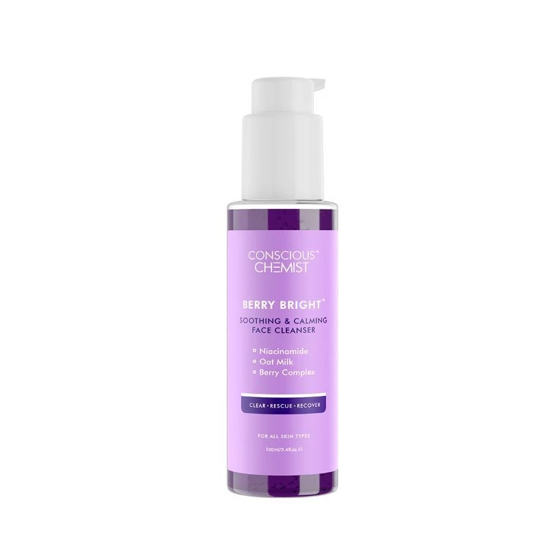 Conscious Chemist Berry Bright Soothing & Calming Face Cleanser For All Skin Types - Image 8