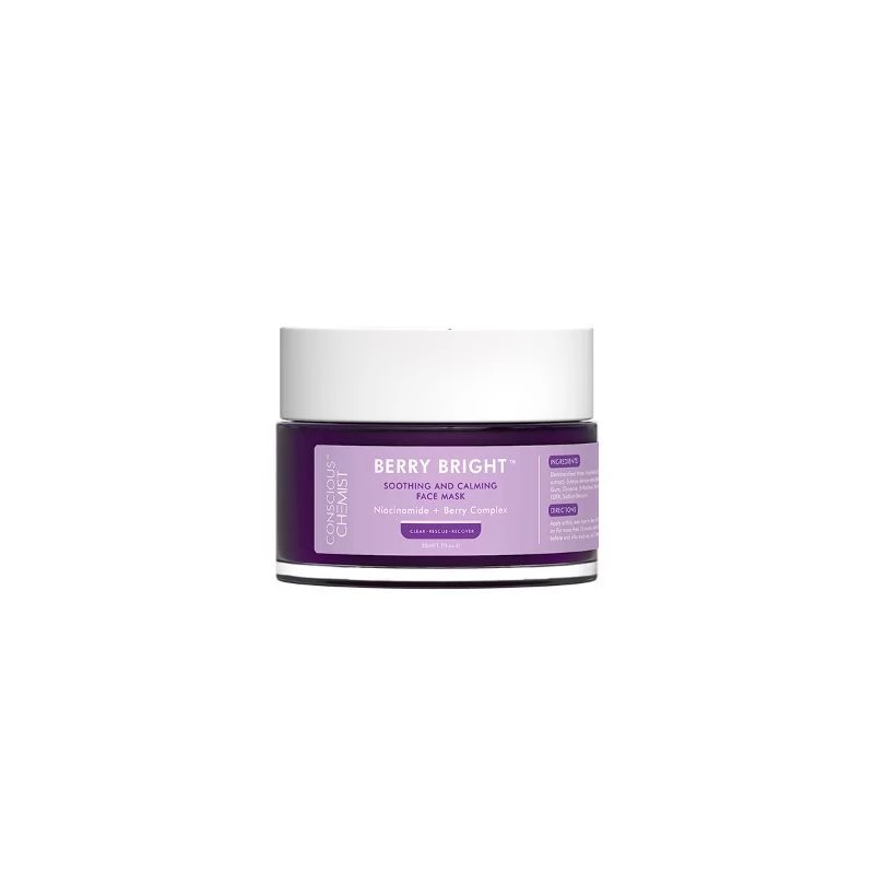 Conscious Chemist Berry Bright Soothing & Calming Face Mask For All Skin Types - Image 8