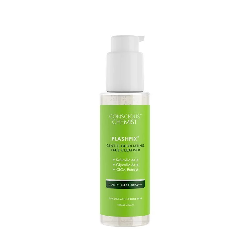 Conscious Chemist Flashfix Gentle Exfoliating Face Cleanser For Oily Acne-prone Skin - Image 8
