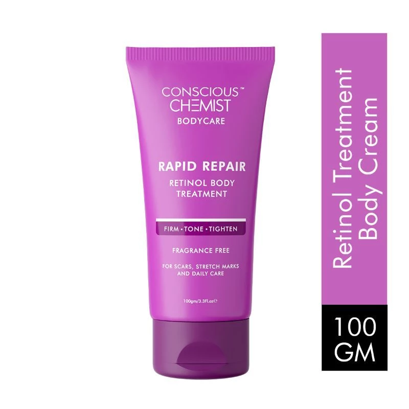 Conscious Chemist Retinol Body Treatment Cream Conscious Chemist Retinol Body Treatment Cream-Pack Size-100 g