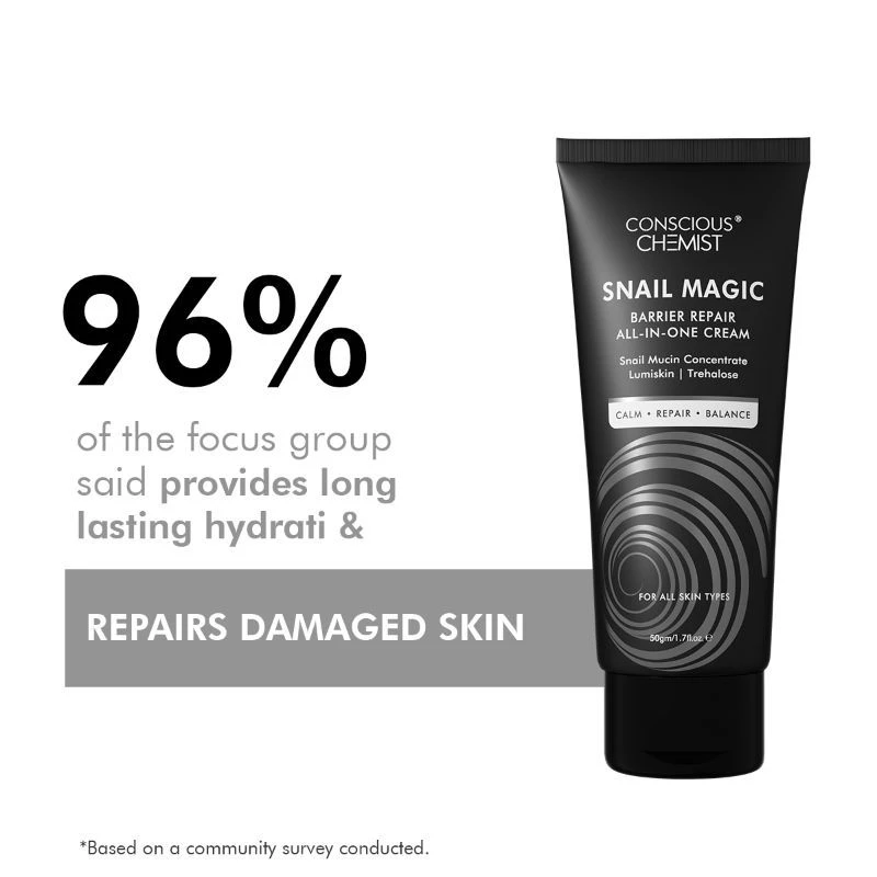Conscious Chemist Snail Magic Barrier Repair All-In-One-Cream - Image 4