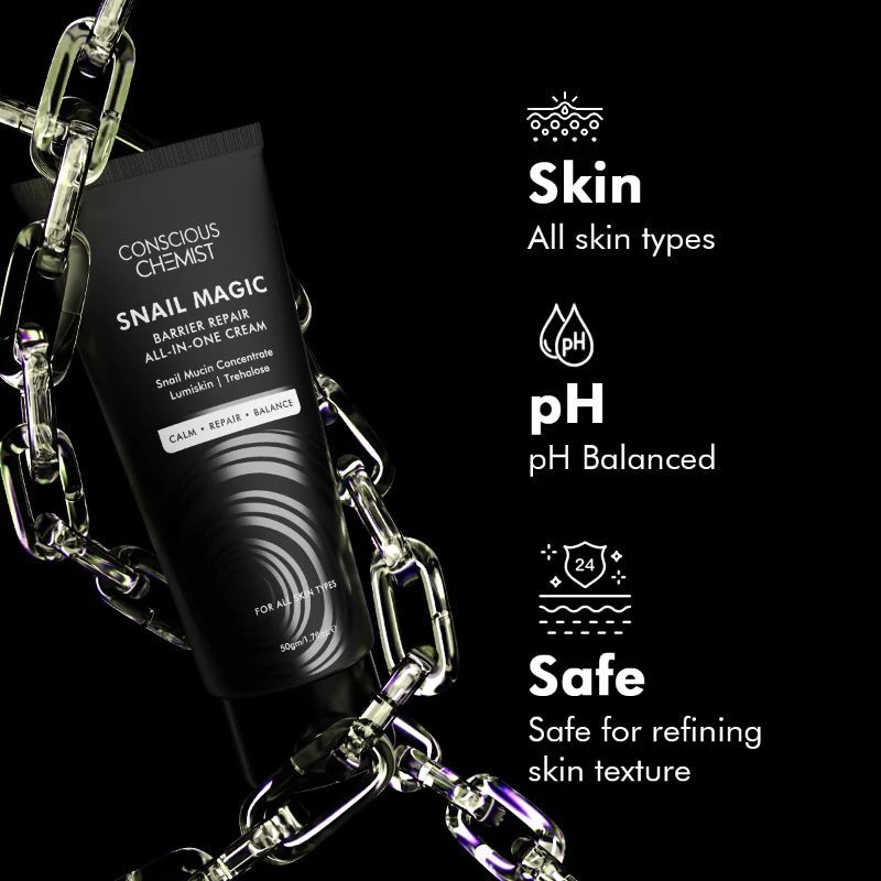 Conscious Chemist Snail Magic Barrier Repair All-In-One-Cream - Image 6