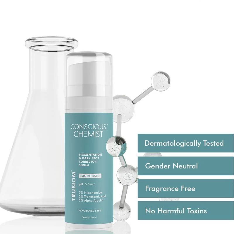 Conscious Chemist Trubiom 5% Niacinamide Serum + 1% Zinc Improves Acne Scar & Uneven Skin Texture - Image 7