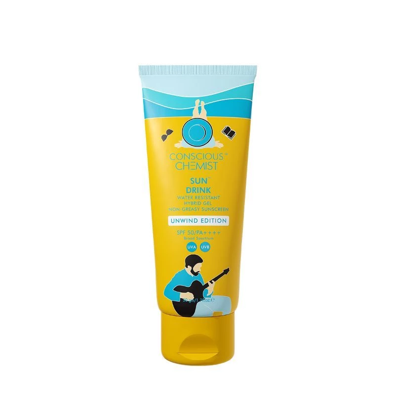 Conscious Chemist Unwind Edition Sun Drink With Water Resistant Gel Sunscreen SPF50 PA++++ - Image 8