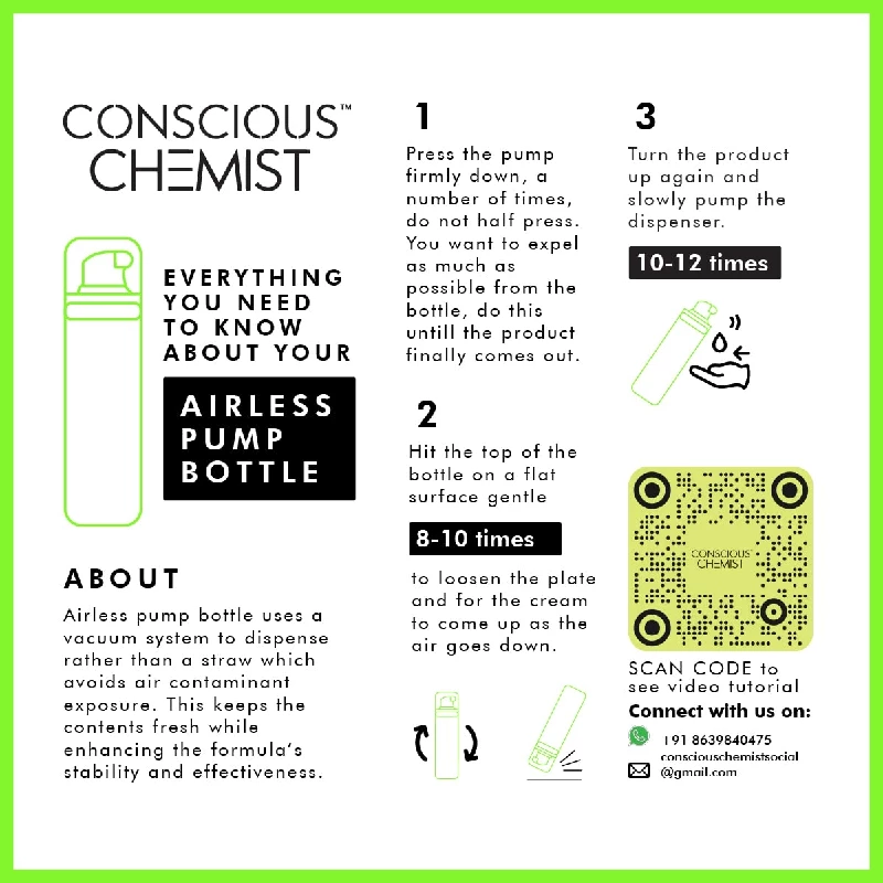 Conscious Chemist Vitamin C Lightweight Gel Cream with Polyglutamic Acid - Image 6