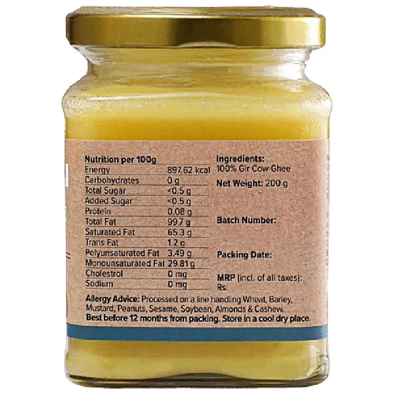 Conscious Food Gir Cow Ghee - Image 4