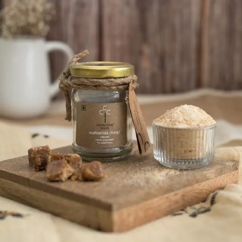 Conscious Food Hing/Asafoetida - Strong Aroma - Image 2