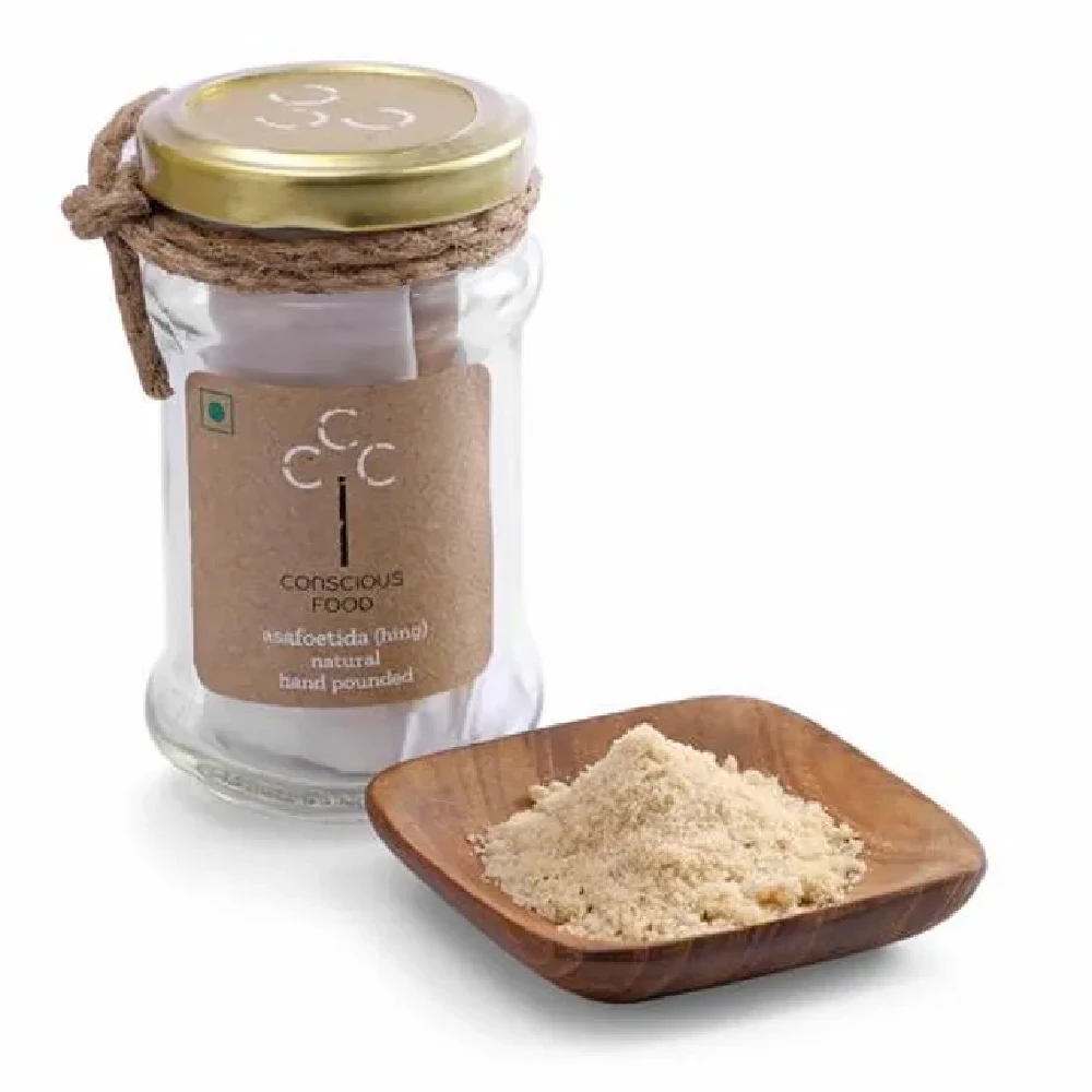 Conscious Food Hing/Asafoetida - Strong Aroma - Image 4