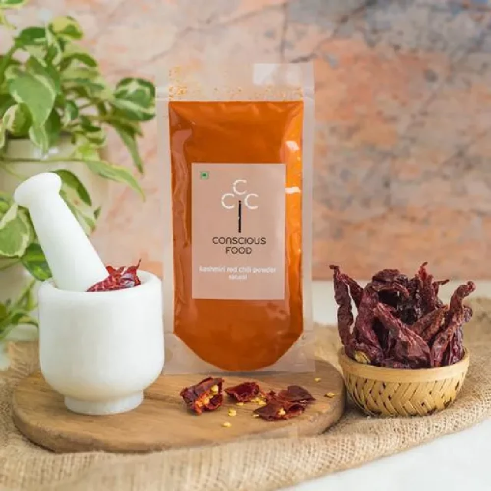 Conscious Food Red Chilli Powder - Kashmiri - Image 2