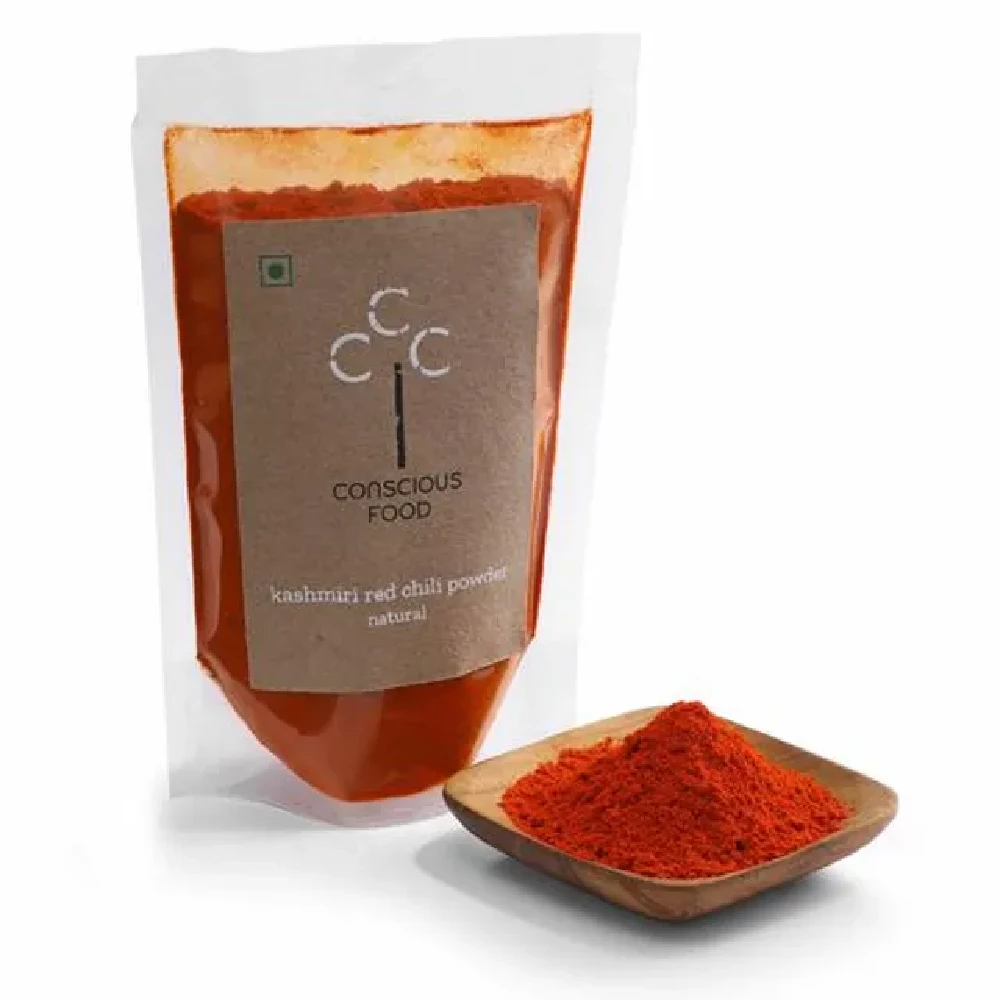 Conscious Food Red Chilli Powder - Kashmiri - Image 3