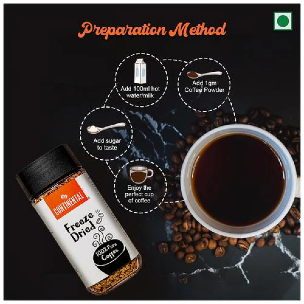 Continental Coffee Freeze Dried - 100% Pure Coffee - Image 6