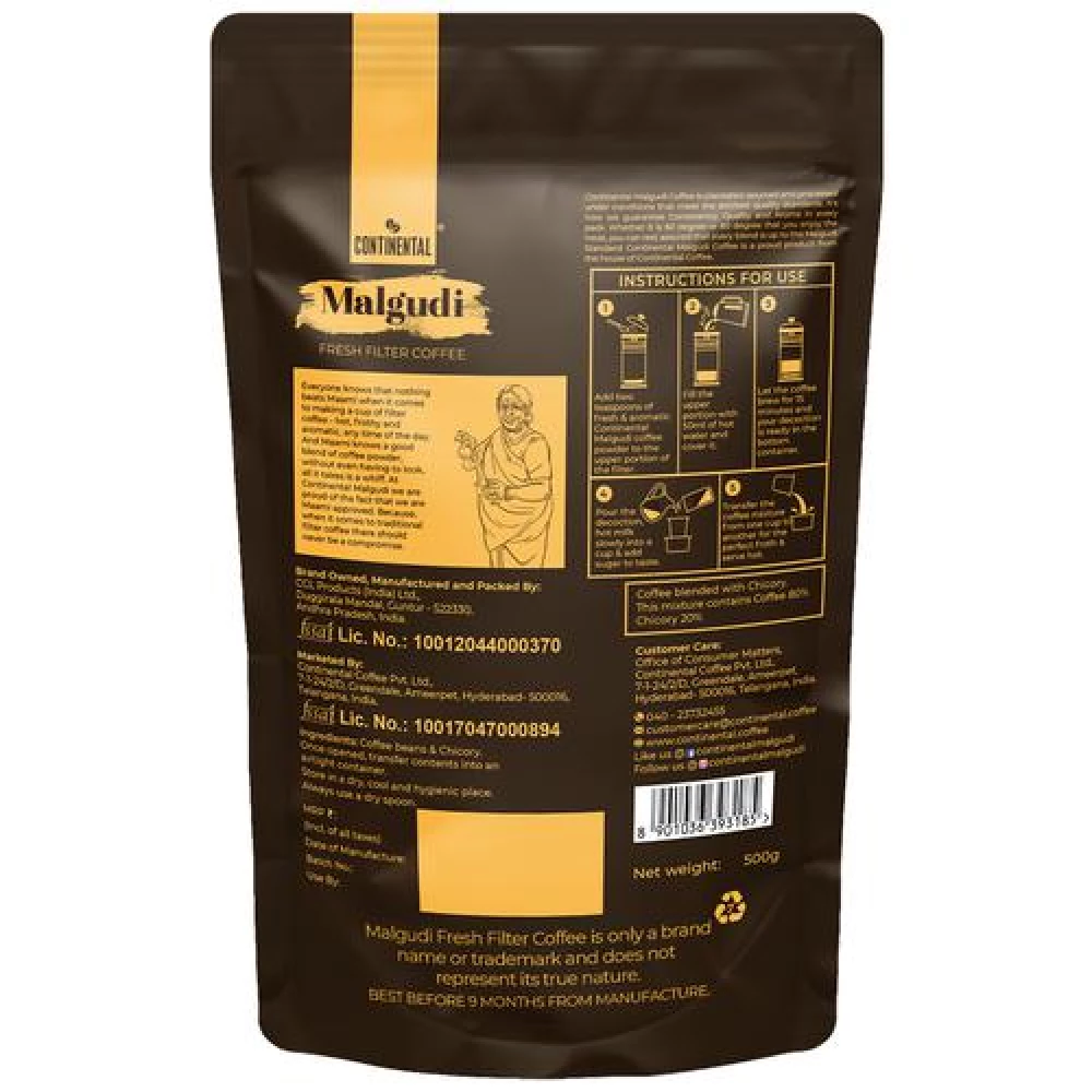 Continental Malgudi Fresh Filter Coffee - 80 Degree - Image 2
