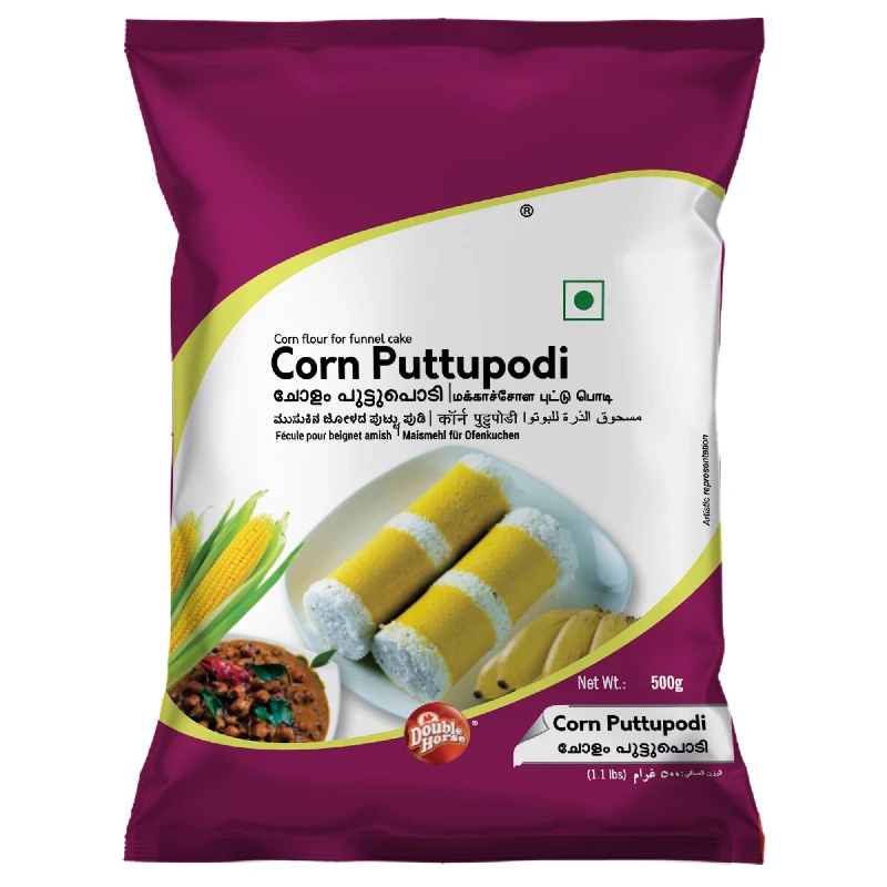 DoubleHorse Corn Puttu Podi DoubleHorse Corn Puttu Podi-Pack Size-500 g
