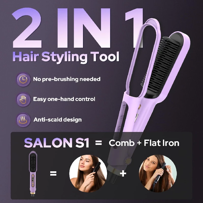 Costar 2-in-1 Hair Iron & Styler Hair Straightener - Image 6