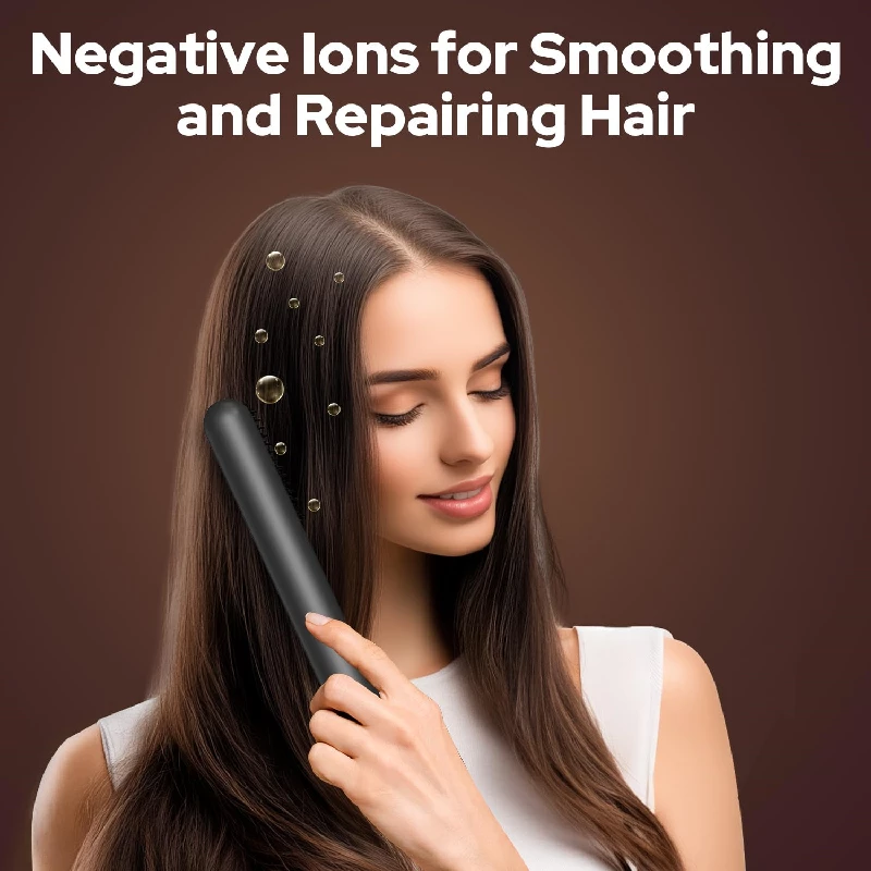 Costar Cordless Hair Straightener Brush - Image 3