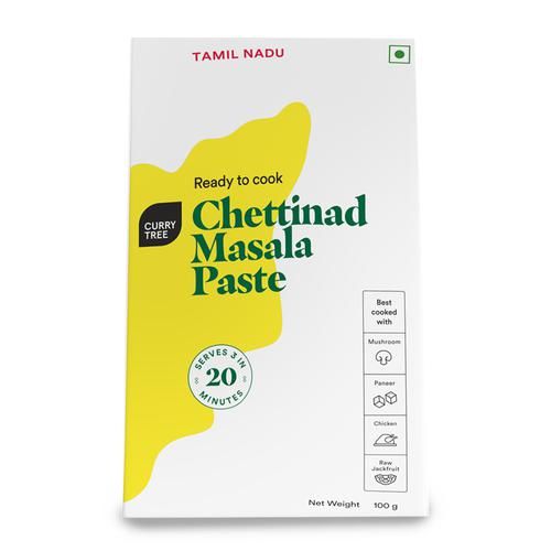 Curry Tree Ready To Cook - Chettinad Masala Paste Curry Tree Ready To Cook - Chettinad Masala Paste--100 g