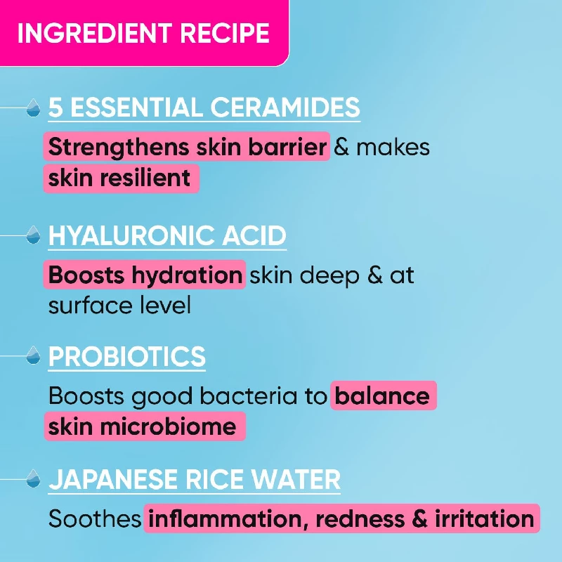 DOT & KEY Barrier Repair + Hydrating Gentle Face Wash With Probiotic - Image 5