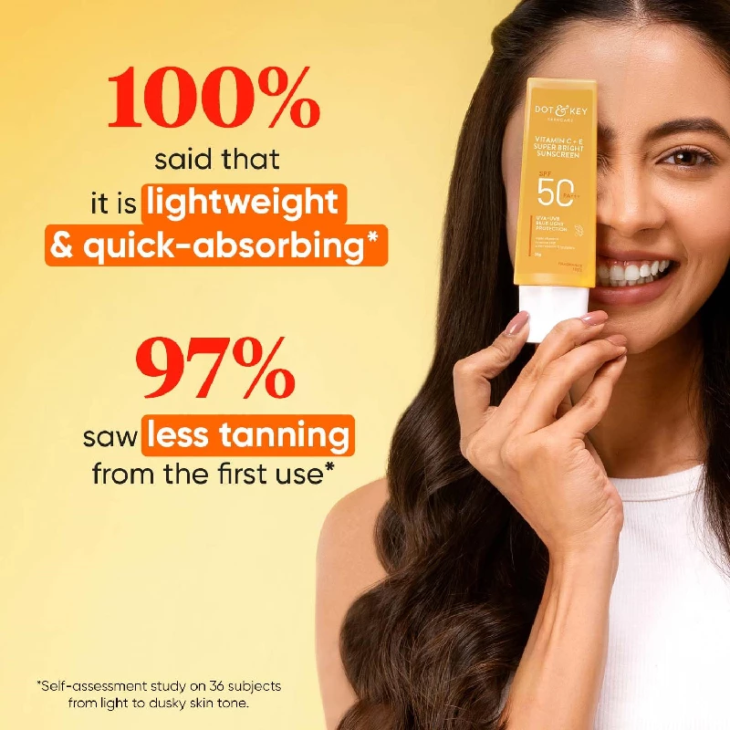 DOT & KEY Vitamin C + E Super Bright Sunscreen Spf 50 - Image 5
