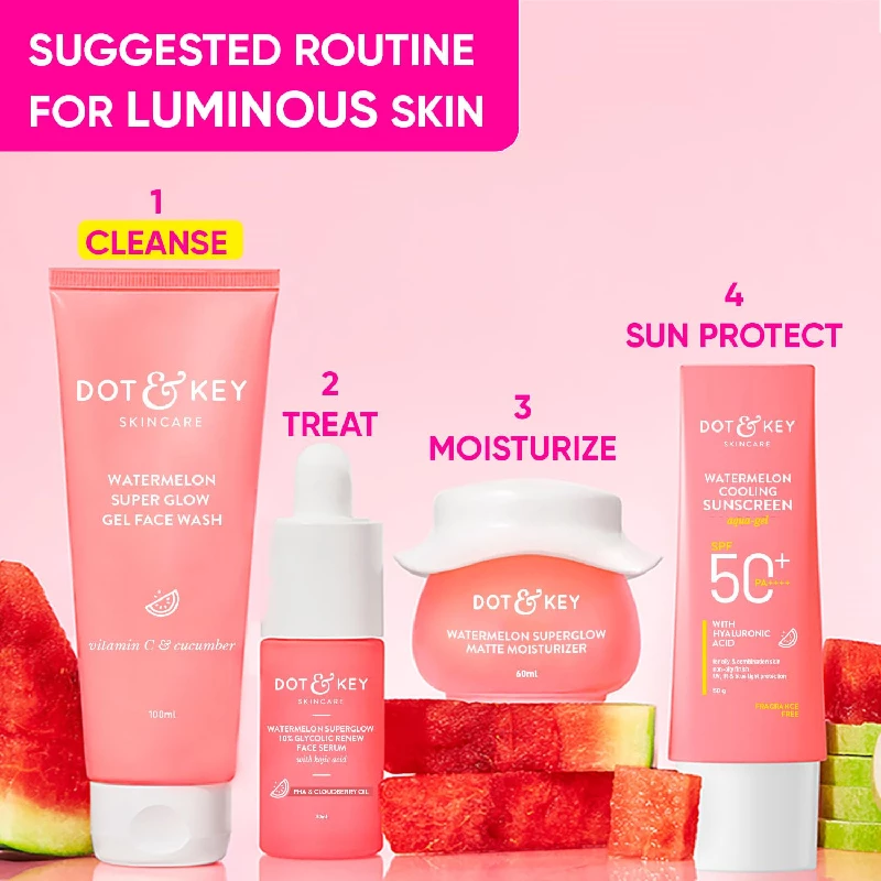 DOT & KEY Watermelon Super Glow Gel Face Wash With Vitamin C&Cucumber - Image 6