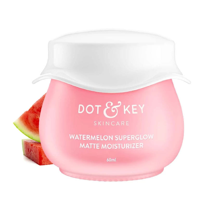 DOT & KEY Watermelon Superglow Matte Oil Free Moisturizer For Face With Watermelon Extracts DOT & KEY Watermelon Superglow Matte Oil Free Moisturizer For Face With Watermelon Extracts-Pack Size-60 ml