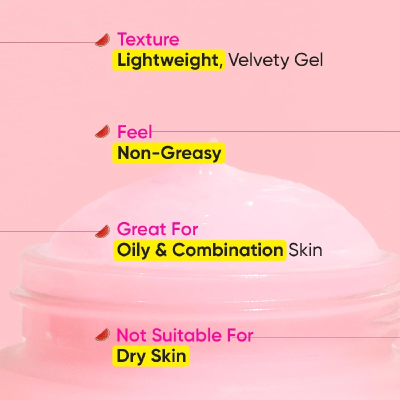 DOT & KEY Watermelon Superglow Matte Oil Free Moisturizer For Face With Watermelon Extracts - Image 3