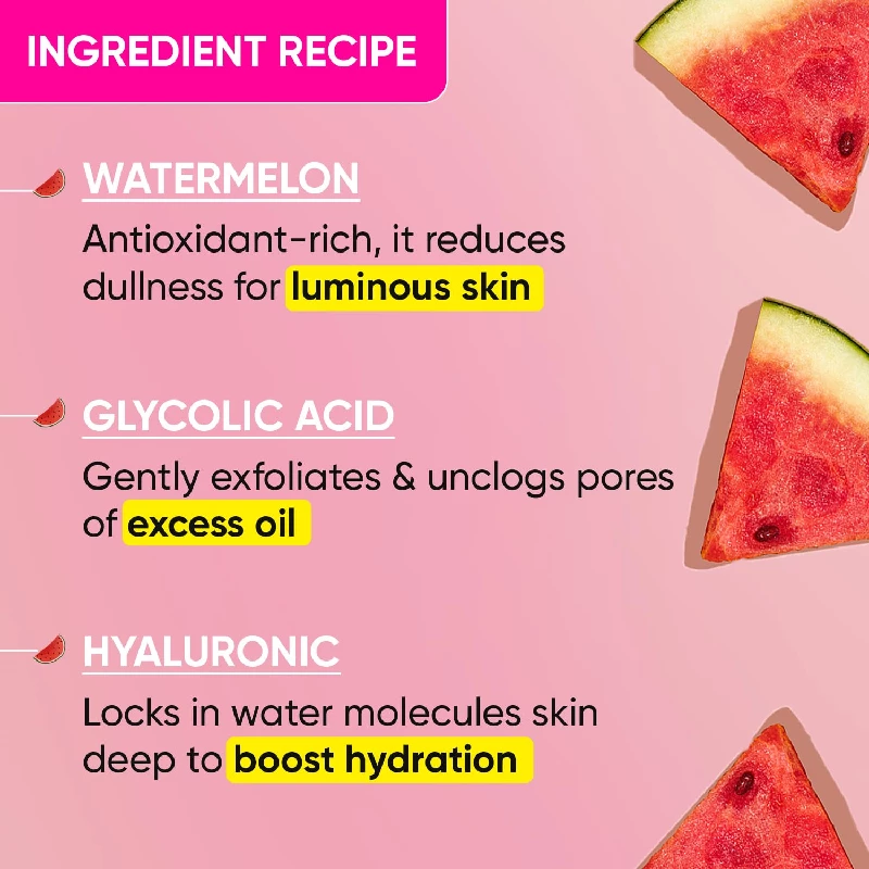DOT & KEY Watermelon Superglow Matte Oil Free Moisturizer For Face With Watermelon Extracts - Image 5