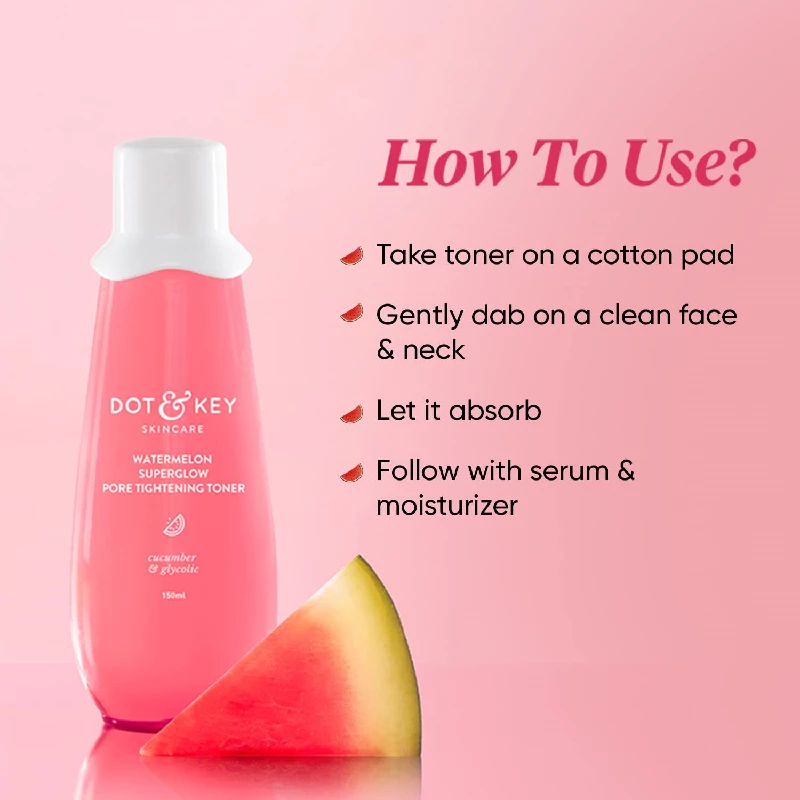 DOT & KEY Watermelon Superglow Pore Tightening Toner - Image 5