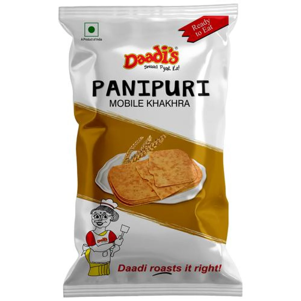 Daadis Mobile Khakhra - Panipuri Daadis Mobile Khakhra - Panipuri--40 g
