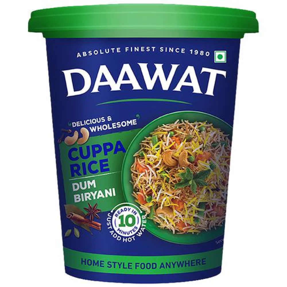 Daawat Cuppa Rice Dum Biryani - Ready In 10 Minutes - Image 2