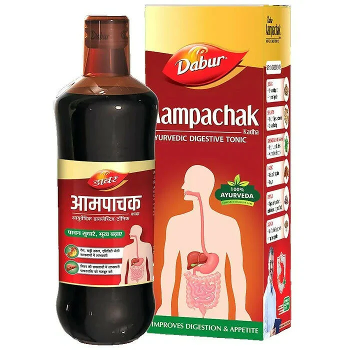 Dabur Aampachak Kadha Ayurvedic Digestive Tonic - Image 1