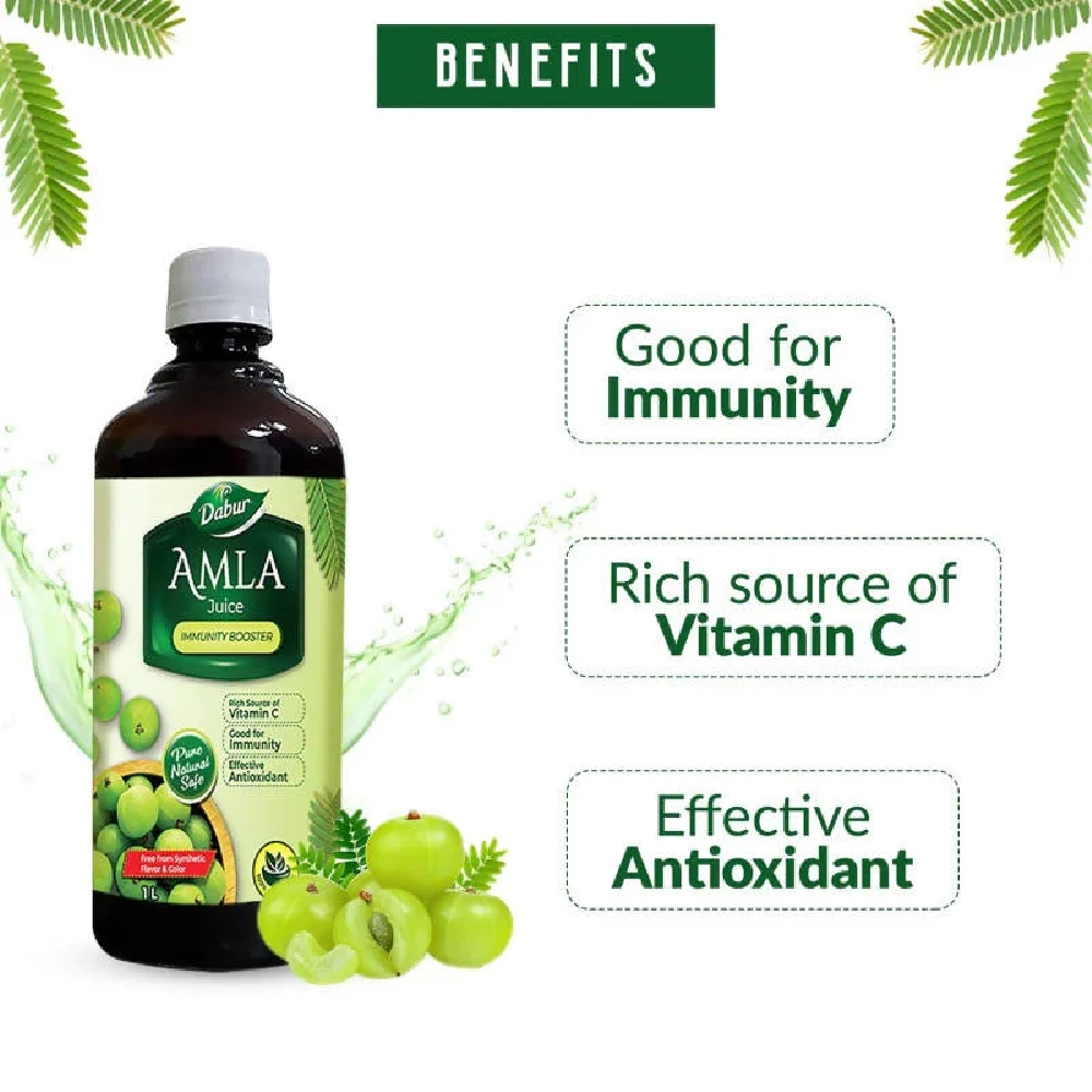 Dabur Amla Juice Immunity Booster - Image 4