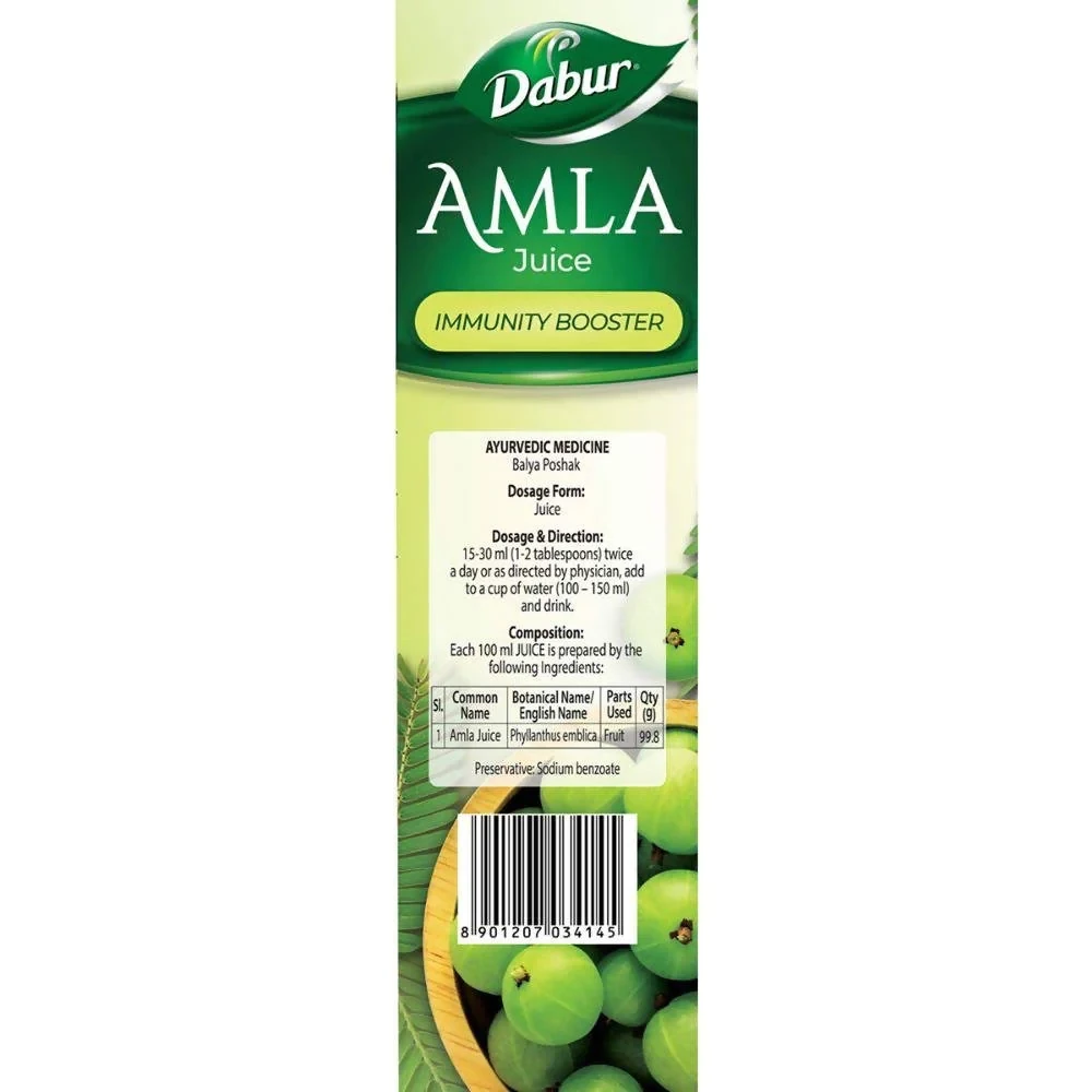 Dabur Amla Juice Immunity Booster - Image 6