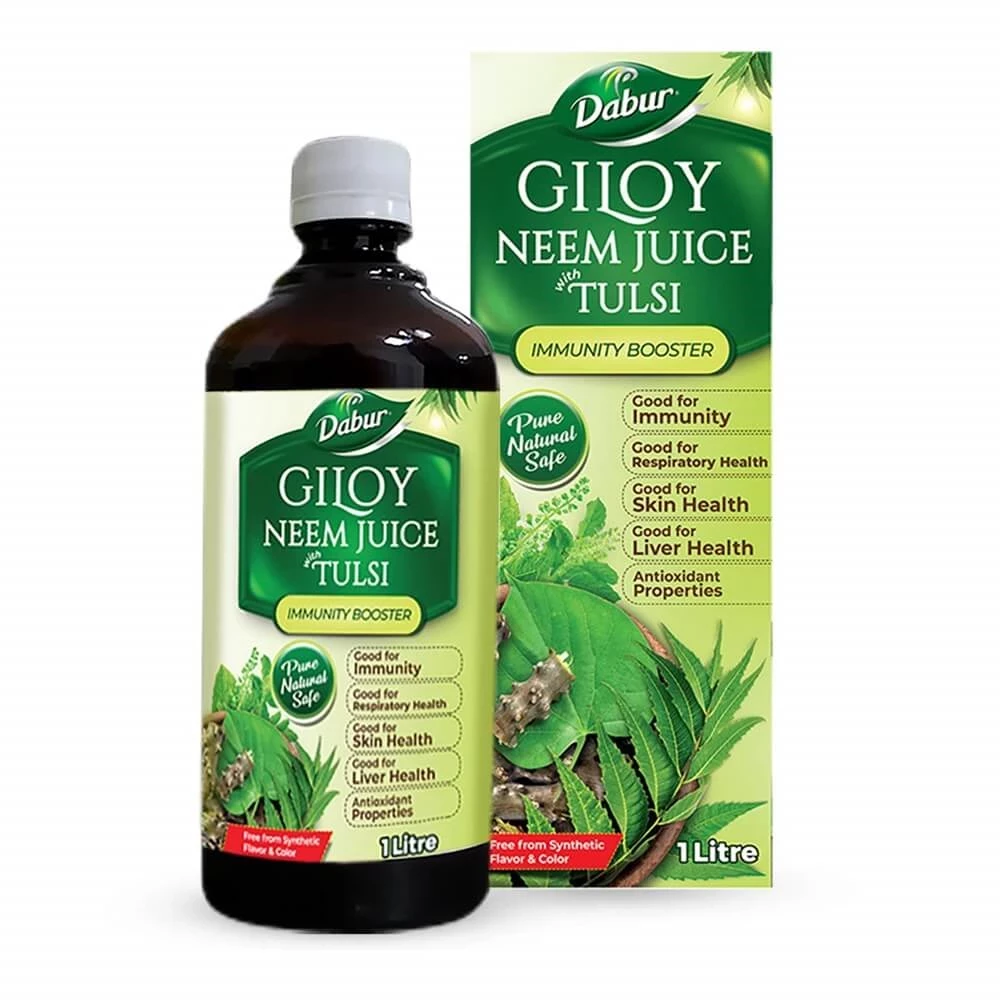 Dabur Giloy Neem Juice with Tulsi - Image 1
