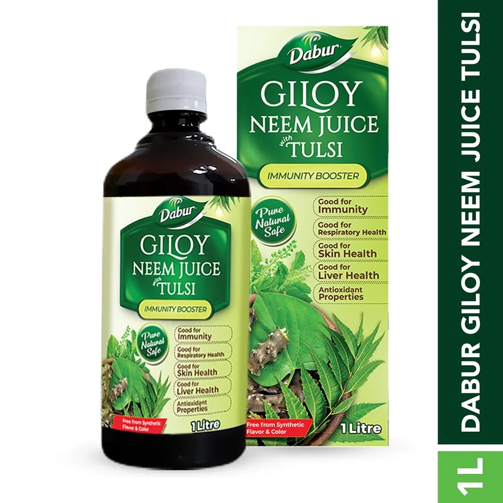 Dabur Giloy Neem Juice with Tulsi - Image 6