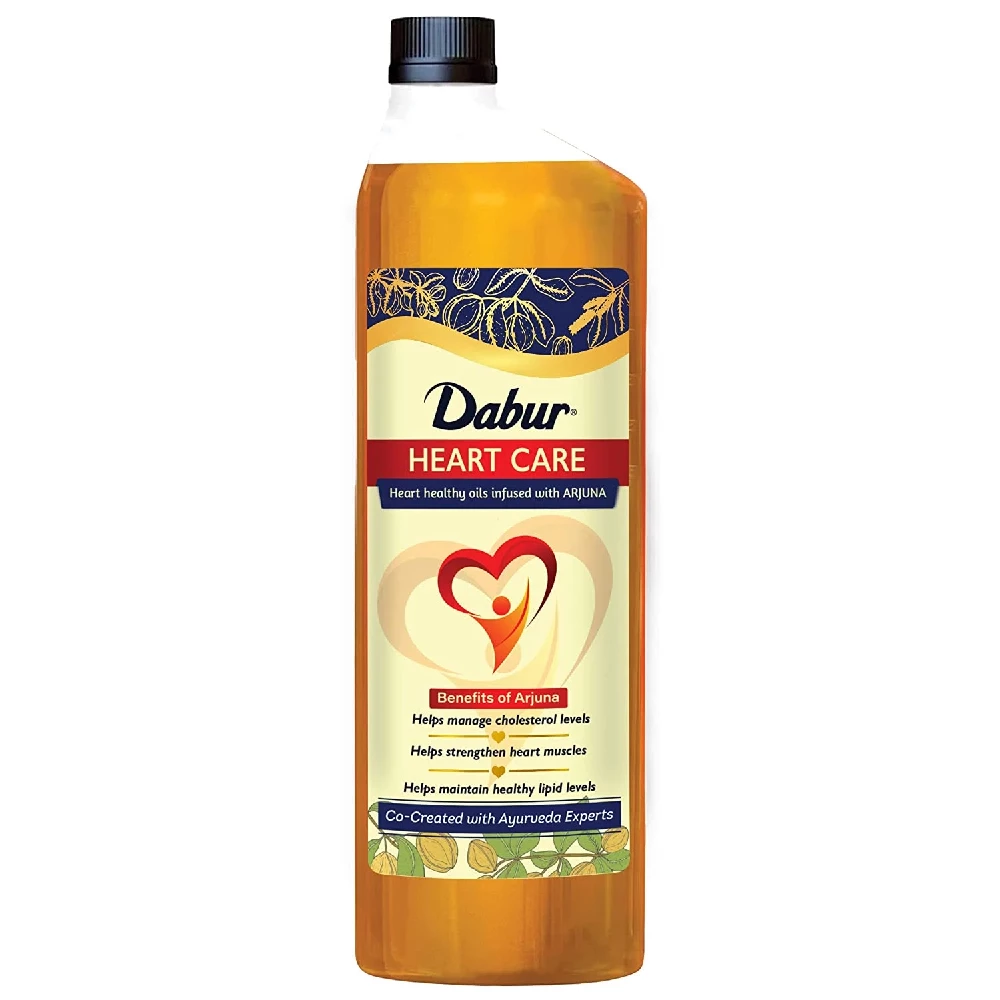 Dabur Heart Care Oil Infused With Arjuna, For Healthy Heart