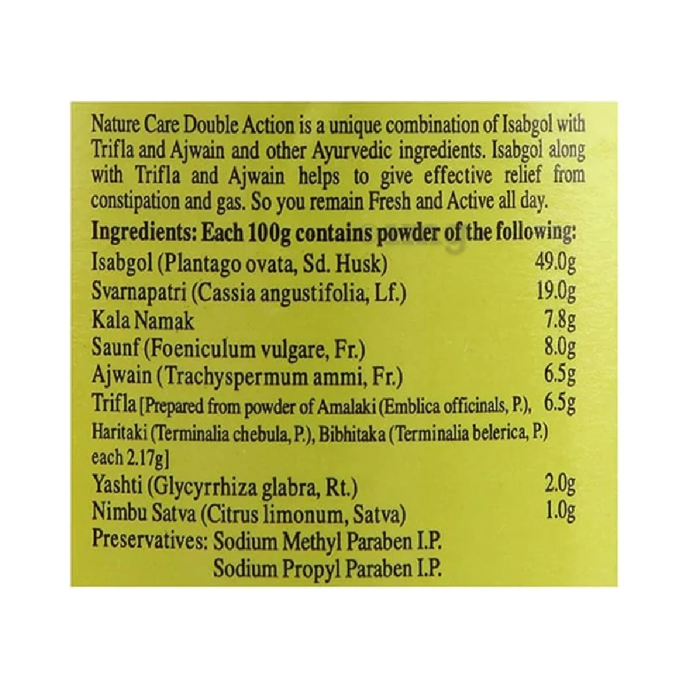 Dabur Nature Care Isabgol Double Action - Image 3