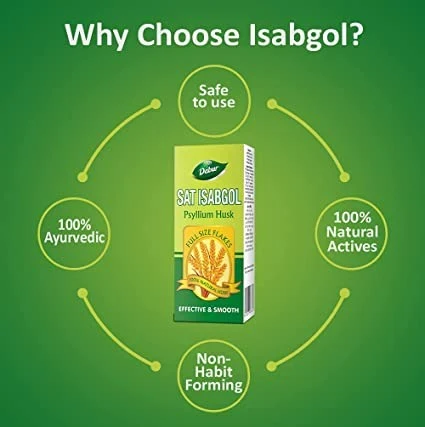 Dabur Sat Isabgol - Effective Relief from Constipation - Image 4