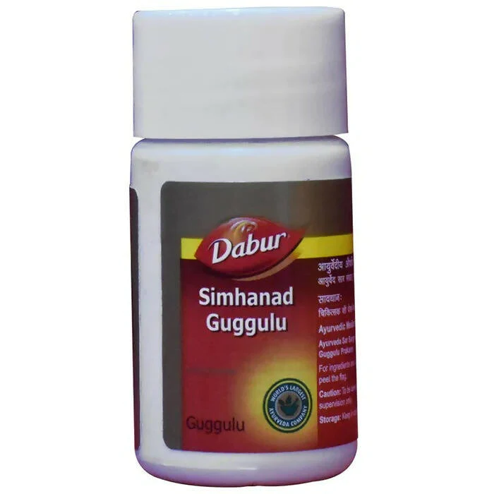 Dabur Simhanad Guggulu Tablets | Ayurvedic Joint Support | Detoxification & Vata Balance-1