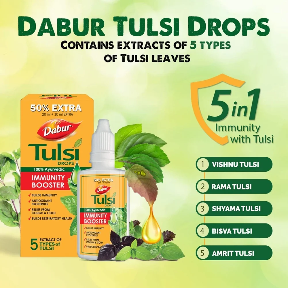 Dabur Tulsi Drops - Image 5