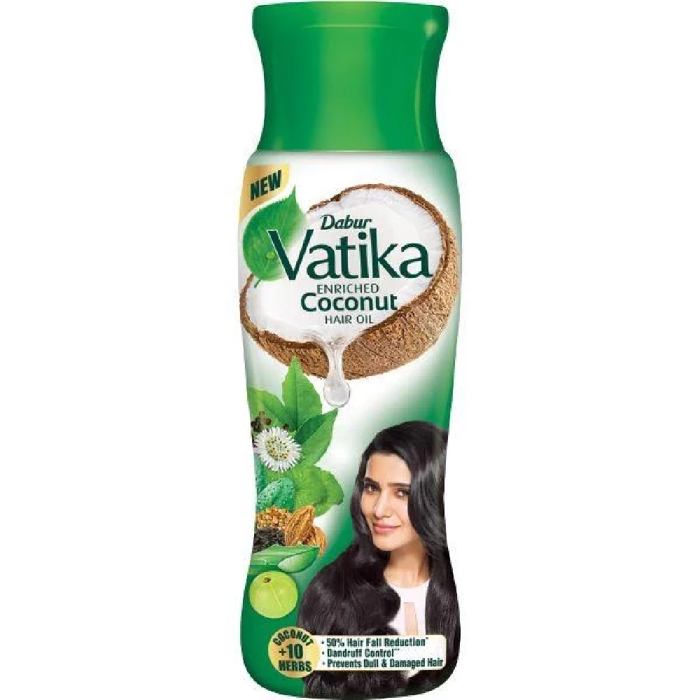 Dabur Vatika Enriched Coconut Hair Oil - Image 2