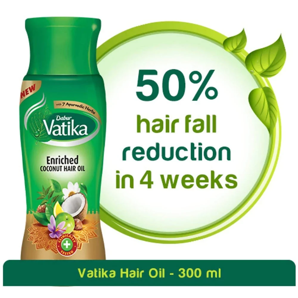 Dabur Vatika Enriched Coconut Hair Oil - Image 5