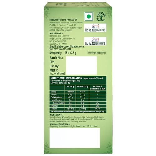 Dabur Vedic Green Tea - Detox Kahwa - Image 2