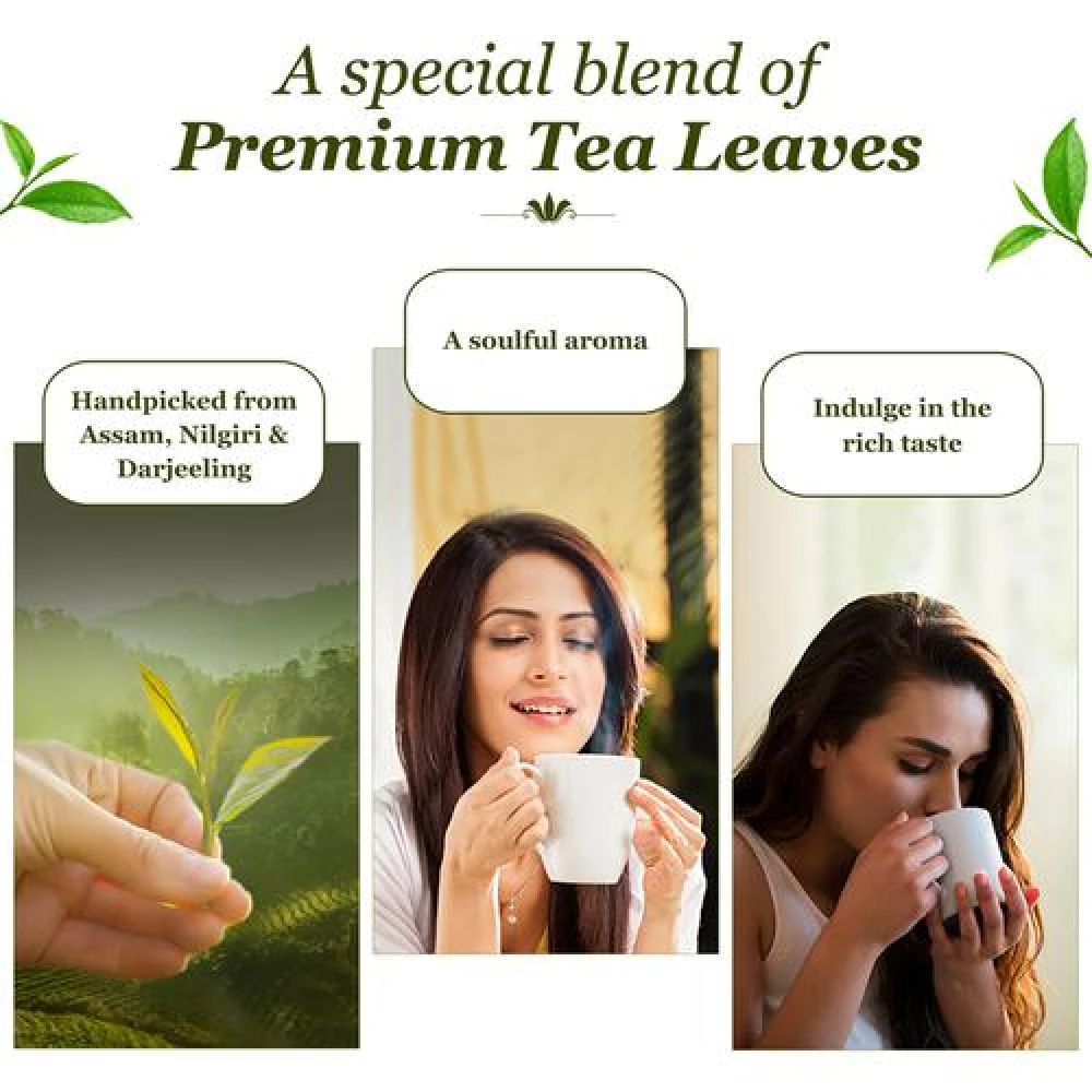 Dabur Vedic Tea - Handpicked From Assam - Image 8