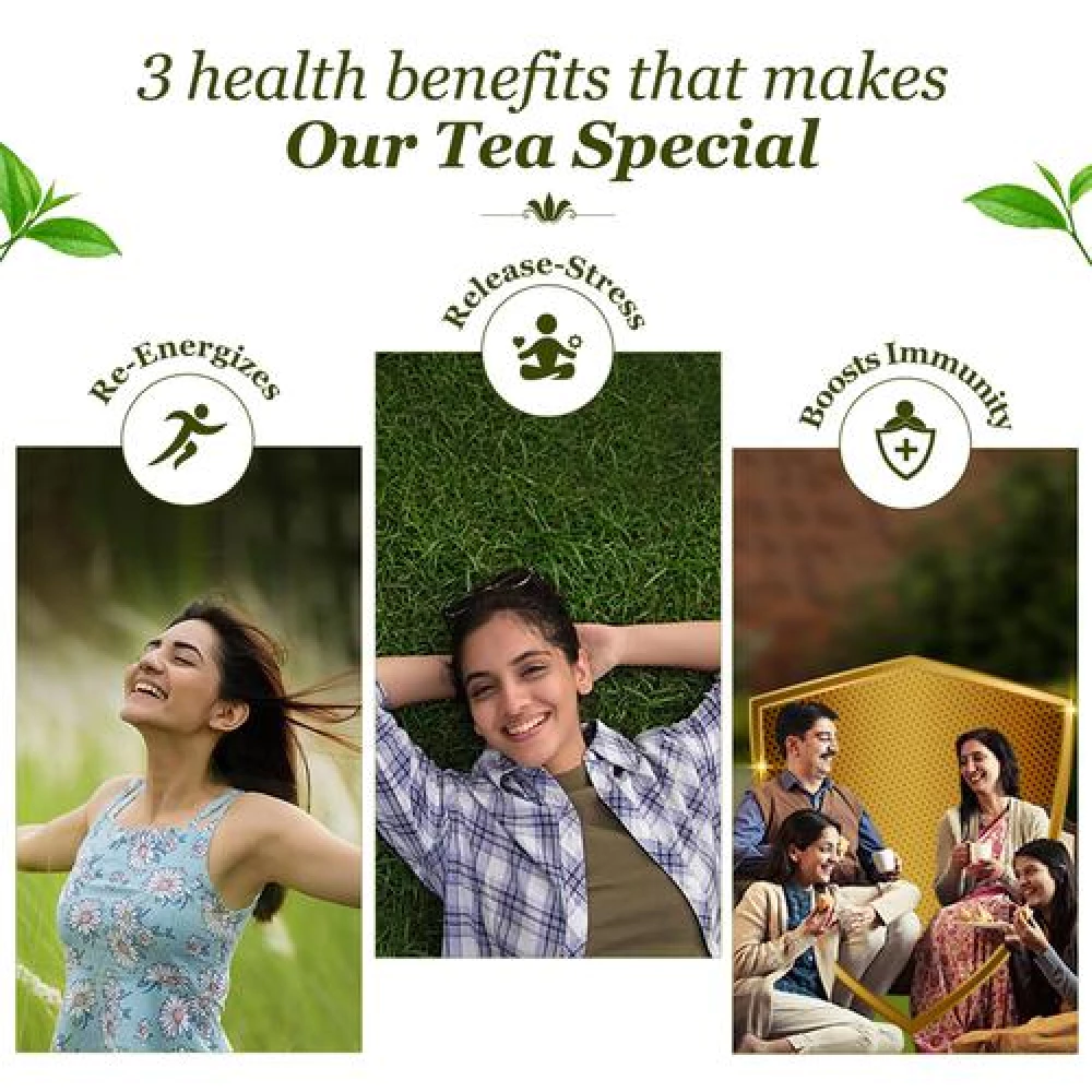 Dabur Vedic Tea - Handpicked From Assam - Image 9
