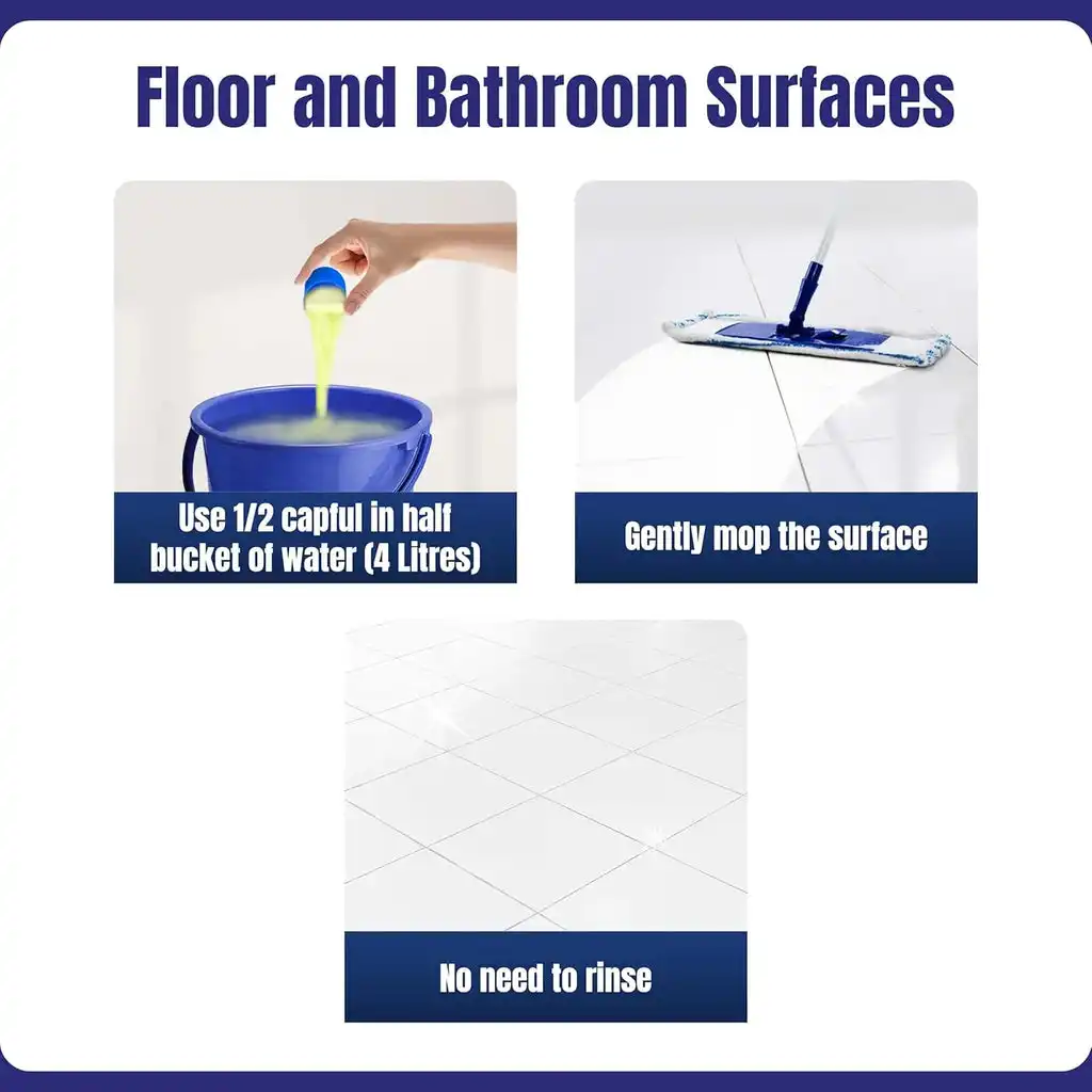Dabur Dazzl Disinfectant Floor Cleaner Floral - Image 2